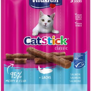 Vitakraft Cat-Stick mini, zalm