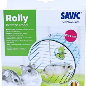 Savic Rolly hamstermolen plastic, medium.