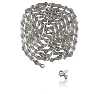 10-Speed Fietsketting - 116 Schakels 6.2 mm - Verbindingsschakel Inclusief - Maat 1/2 x 11/128