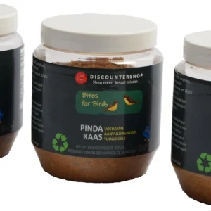 3 X Discountershop Pindakaas voor tuinvogels - Tuinvogels - vogelvoer - Vogelpindakaas - tuinvogelvoer - Vogelhuisje