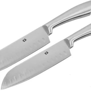 Santokumes - RVS mes 31.5cm - 2 stuks