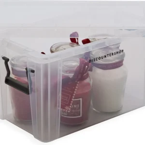 1x Stevige Mini Opbergbox 2.6Liter |Duurzaam| 24x13x14 CM | Opberger | Opbergbak | Opbergdoos | Opbergbakken | Bakken | polypropyleen