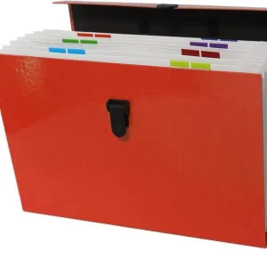 Map Met Handvat - Bestandsmap - Sorteermap - Officemap - Documentenmap - Archiefkast/koffer 36x26 x 6 cm - Kantoor - Map - Papier - Office - Kantoor accessoires - Office mapping - Bureau - Office mappen - Kantoorartikelen