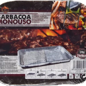 1 Stuks |Instant Picnic wegwerp BBQ| voor 4 personen | Wegwerp - Buiten barbecue - Tafel - Rooster - Balkon - Picknick - Barbecue accessoires |wegwerpbarbecue |Grill - Barbecue kopen - Barbecuen - Barbecue saus-1200g