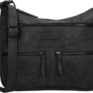 Schoudertas tassen - Bicky bernard -Crossbodytas -Schoudertas Zwart - Dames Handtas