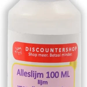 Hobbylijm universeel Alleslijm 100ML - Lijm voor papier - Lijm voor karton - Lijm voor textiel - Lijm voor piepschuim.