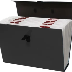 Map Met Handvat - Bestandsmap - Sorteermap - Officemap - Documentenmap - Archiefkast/koffer 27x18x 10 cm - Kantoor - Map - Papier - Office - Kantoor accessoires - Office mapping - Bureau - Office mappen - Kantoorartikelen