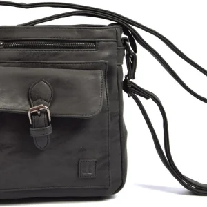 Schoudertas - Crossbodytas - tassen - tassen dames - tassen kopen - tassen hengsel - tassen Zwart - Dames tas - handtas - handtassen - handtas dames - handtassen dames - handtas Zwart - WDL-3182