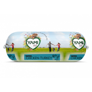 YamiPets Hondenworst Kip/Kalkoen