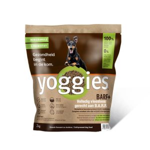 2kg Yoggies BARF+ MINI bijgerecht voor rauw vlees, koudgeperste korrels met probiotica