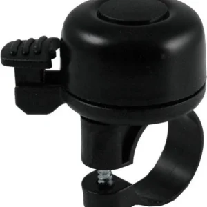 Zwarte Mini Fietsbel 3 cm – Goedkope Universele Fietsbel voor Racefiets, Kinderfiets & Stadsfiets – Beste Fietsbel Geluid
