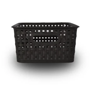 Zwarte Opbergbakken voor Speelgoed - 20x11x25 cm - Houd Kinderspeelgoed Netjes & Geordend!