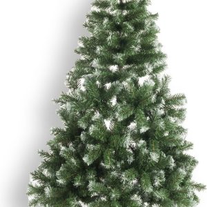 Zilverspar Kunstkerstboom - 120 cm - 280 toppen met sneeuw