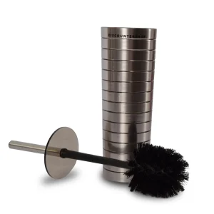 Roestvrijstalen Toiletborstelhouder - Badkamer Accessoires - RVS - Bath & Shower - Afmetingen 9x37.5cm
