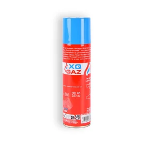 1Stuks | Aanstekergas | Butaan Gasfles | Rood & Blauw | Gasvulling | Navulgas | 250 ml Met 5 Adapters
