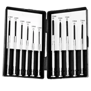 11 Delige | Schroevendraaierset | Precisie | Schroevendraaiers | Gereedschapset | Voor Smartphone, Brillen, Camera en meer