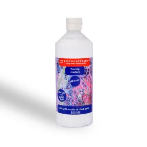 Wit Gietmedium 561gm voor Acryl Gieten - Schilder benodigdheden - 20cmx6.5cm – Schilderbenodigdheden