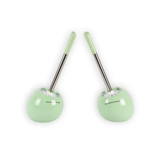 WC Borstel en Houder Set - Milieuvriendelijk en Effectief Schoonmaken - Breedte: 13cm, Lengte: 37cm