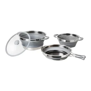 Set de cuisine pliable - Volcano Fold-Away - 4 pièces