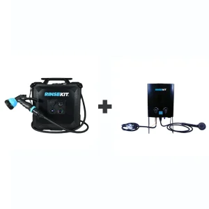 Pack Cube / Douche portative Cube 15L + Chauffe-eau portable HyperHeater 2.0