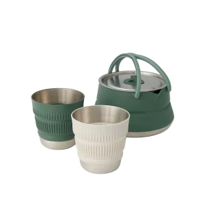 Bouilloire pliable + 2 verres pliables - Detour