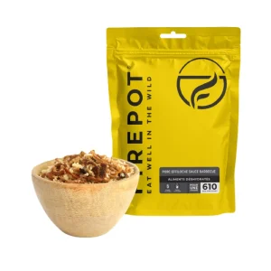 Porc effiloché sauce barbecue - Repas déshydraté