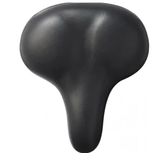 Luxe Fietszadel Gel Comfort Unisex – Zadel voor Stadsfiets, E-bike, MTB & Kinderfiets – Ergonomisch Fietszadel tegen Zadelpijn – 25x22 cm – Zwart