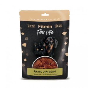 Fitmin For Life – dog & cat treat Konijn ringen 70g
