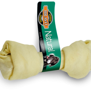 BRAVO-Natural knotted bone 6-7″ (15-17 cm)/ 110 g