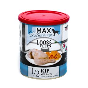 Max deluxe 1/2 kip en zalm 800 gr