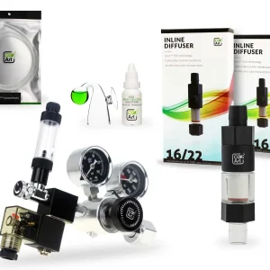 Pro-SE-serie compleet aquarium CO2 Systeem met nieuwe Inline CO2 Diffuser