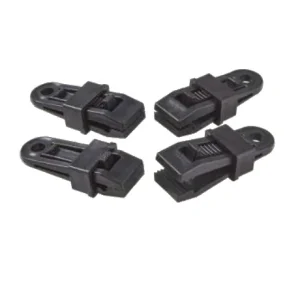 Clips de fixation pour bâches et tarpes (lot de 4)