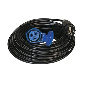 Rallonge 25m -  mâle française / femelle CEE 17