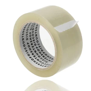 Verpakkingstape Transparant 50mm x 66m - 6 Rollen Sterk Plakband - Low Noise PP Tape voor Verpakken & Verzenden