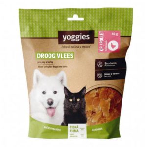 Yoggies Gedroogde vlees – jerky – KIPFILET 80g