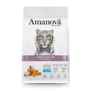 Amanova Cat Sterilised Fish Delicacy