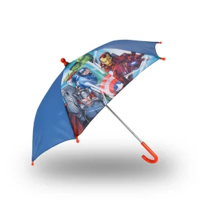 Marvel Avengers Kinderparaplu – Windbestendige Opvouwbare Stokparaplu voor Jongens & Meisjes – Ø40 cm – Lichtgewicht met Superheldenprint