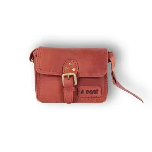 Handtasje Dames | Bordeaux | Leren tas dames | 12cm*17cm | Echte Leer | Schoudertas Dames