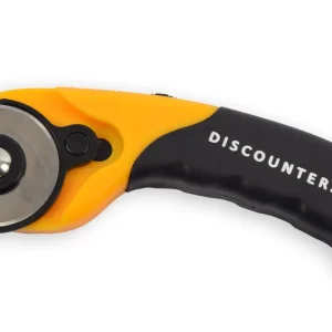 Professionele Rolmes met veiligheidssluiting -Rolmes voor Stof, Leer, Papier, Karton, Vezel - Snijmes – Rolmessen – Rolmes 45 mm