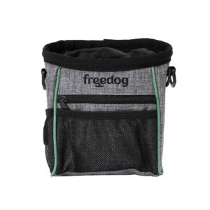 Freedog – Snack bag grijs groen 18.5x15cm