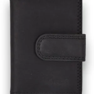 Pasjeshouder Echt Leer – RFID Portemonnee – Unisex Kaarthouder Mannen & Vrouwen – Anti-Skim Creditcardhouder 14 Pasjes