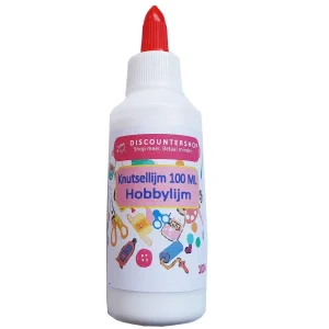 Hobbylijm van 100 ML voor kinderen en volwassen - Knutsellijm 100ml - Lijm - All purpose glue - Glue - Kinderlijm - Knutselen - Goedkope knutsellijm