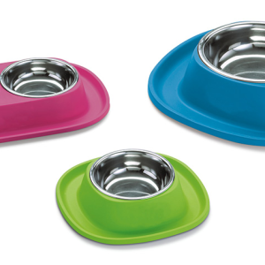 Roestvrijstalen siliconen kom Blauw 600ml