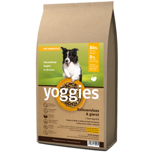 Yoggies Kalkoen met Gierst, koudgeperste korrels met probiotica Klassiek